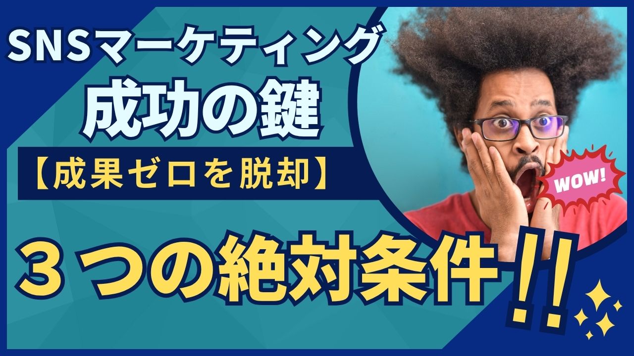 SNSマーケティング成功の鍵｜ペルソナ設定から費用対効果の分析まで