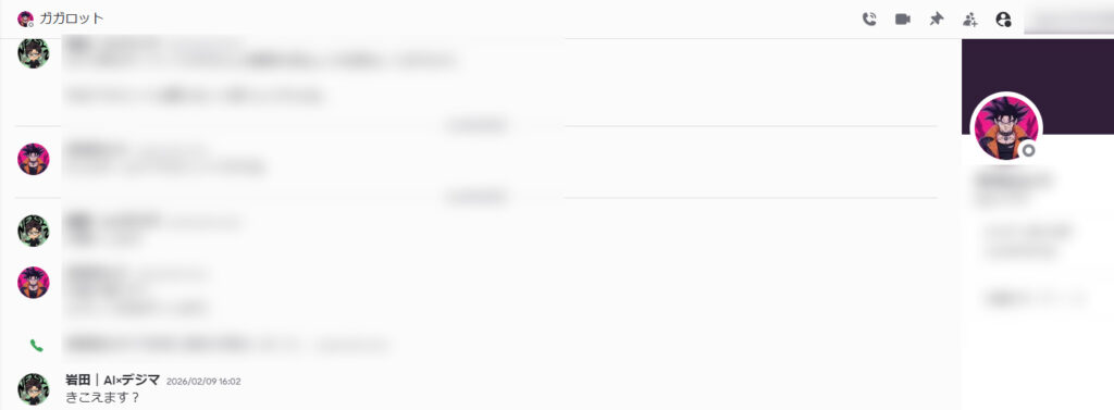 ガガロット　コンサル